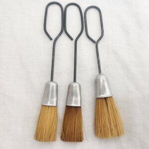 Fuller Brush Basting Pastry BBQ Metal Handle Bristle Brush Vintage Set Of 3
